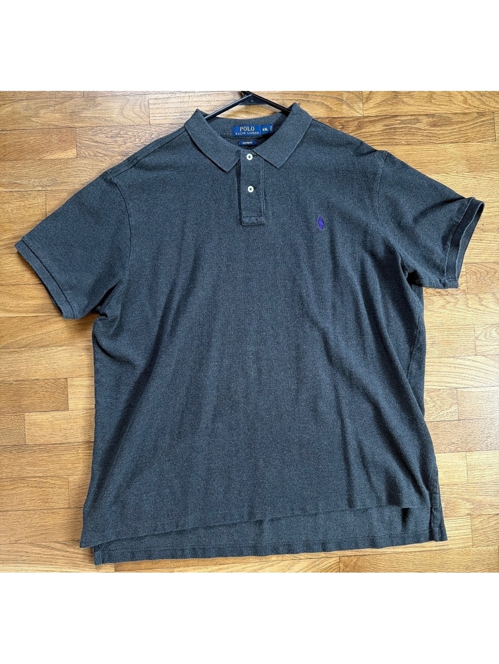 2XL - Men - Polo Ralph Lauren Custom Fit Gray Polo